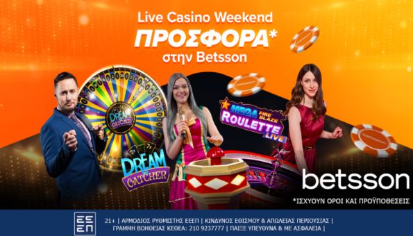 betsson casino live weekend
