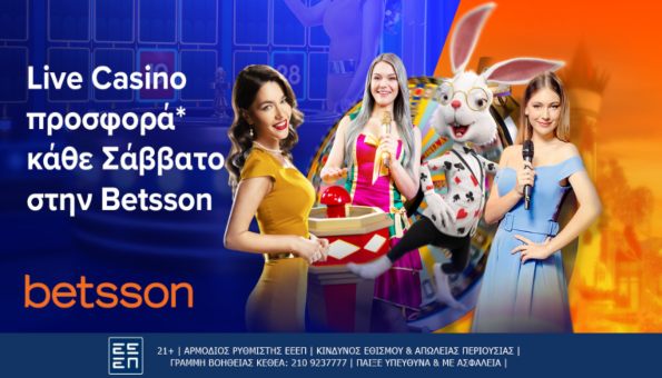 betsson casino live σαββατο